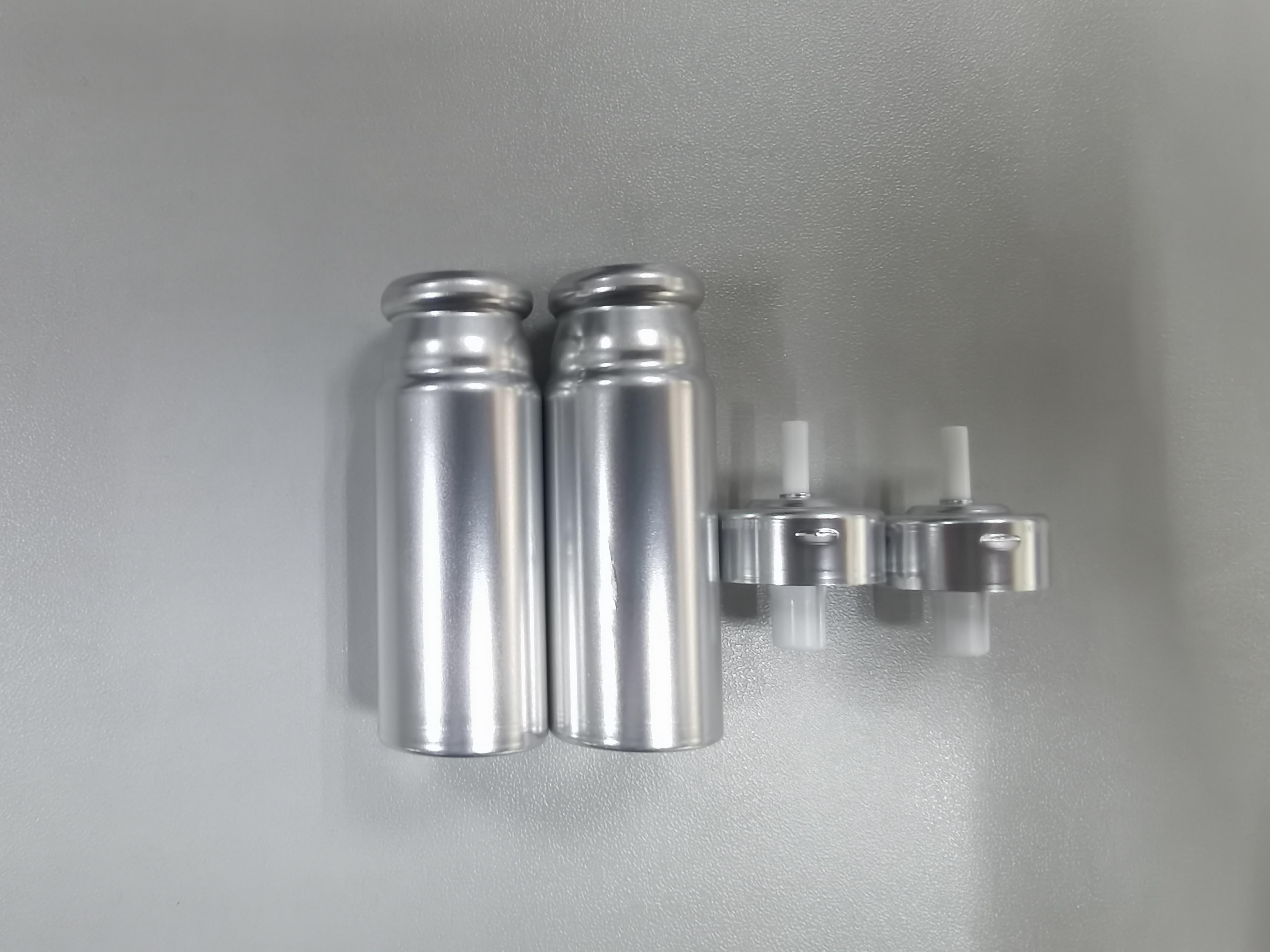 Inhaler components (Can, Valve, Actuator)